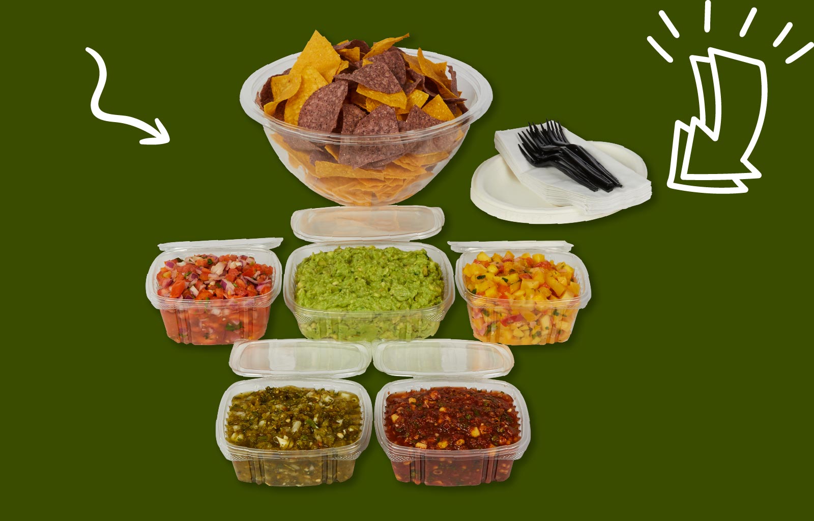 What chips n salsa looks like